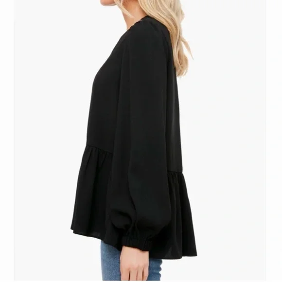 Pomander Place Carlota Peplum Blouse from Tuckernuck XS - Picture 4 of 9